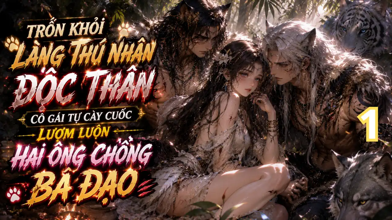 Trốn Khỏi Làng Thú Nhân Độc Thân, Cô Gái Tự Cày Cuốc Lượm Luôn Hai Ông Chồng Bá Đạo thumbnail