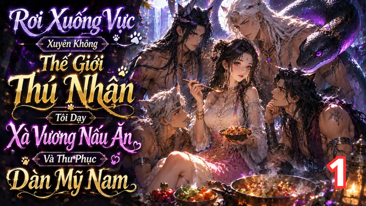 Rơi Xuống Vực Xuyên Không Thế Giới Thú Nhân, Tôi Dạy Xà Vương Nấu Ăn Và Thu Phục Dàn Mỹ Nam thumbnail