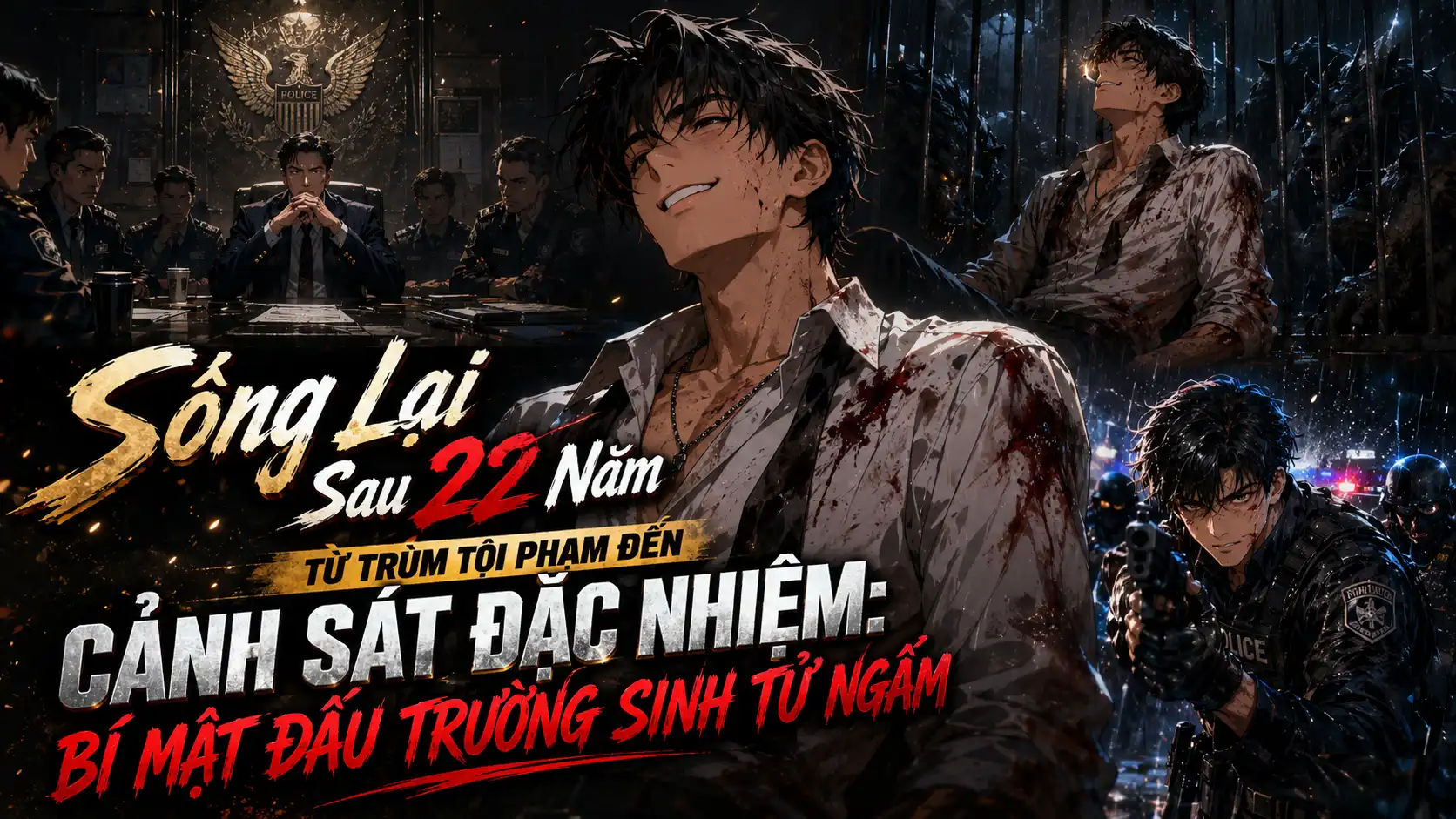 Sống Lại Sau 22 Năm Từ Trùm Tội Phạm Đến Cảnh Sát Đặc Nhiệm Bí Mật Đấu Trường Sinh Tử Ngầm thumbnail