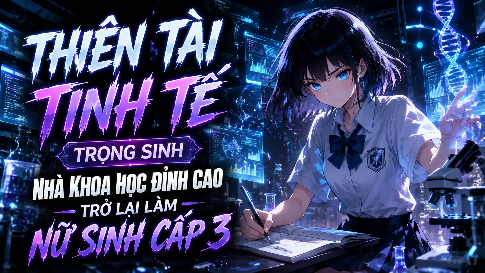 Thiên Tài Tinh Tế Trọng Sinh: Nhà Khoa Học Đỉnh Cao Trở Lại Làm Nữ Sinh Cấp 3 thumbnail