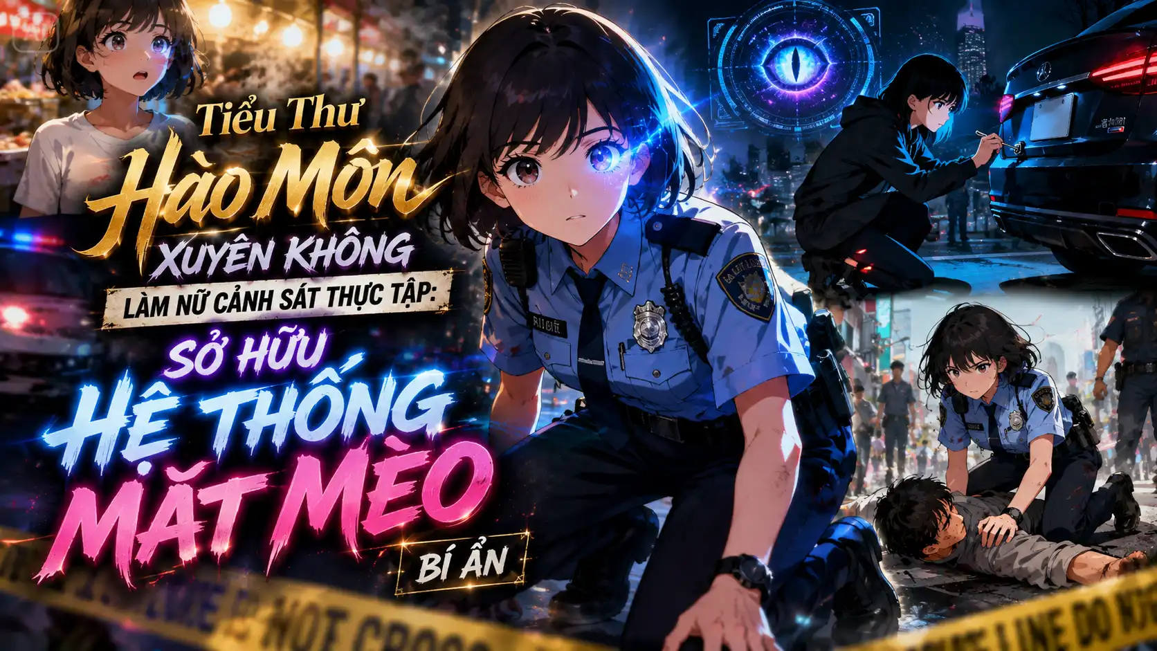 Tiểu Thư Hào Môn Xuyên Không Làm Nữ Cảnh Sát Thực Tập: Sở Hữu Hệ Thống Mắt Mèo Bí Ẩn thumbnail
