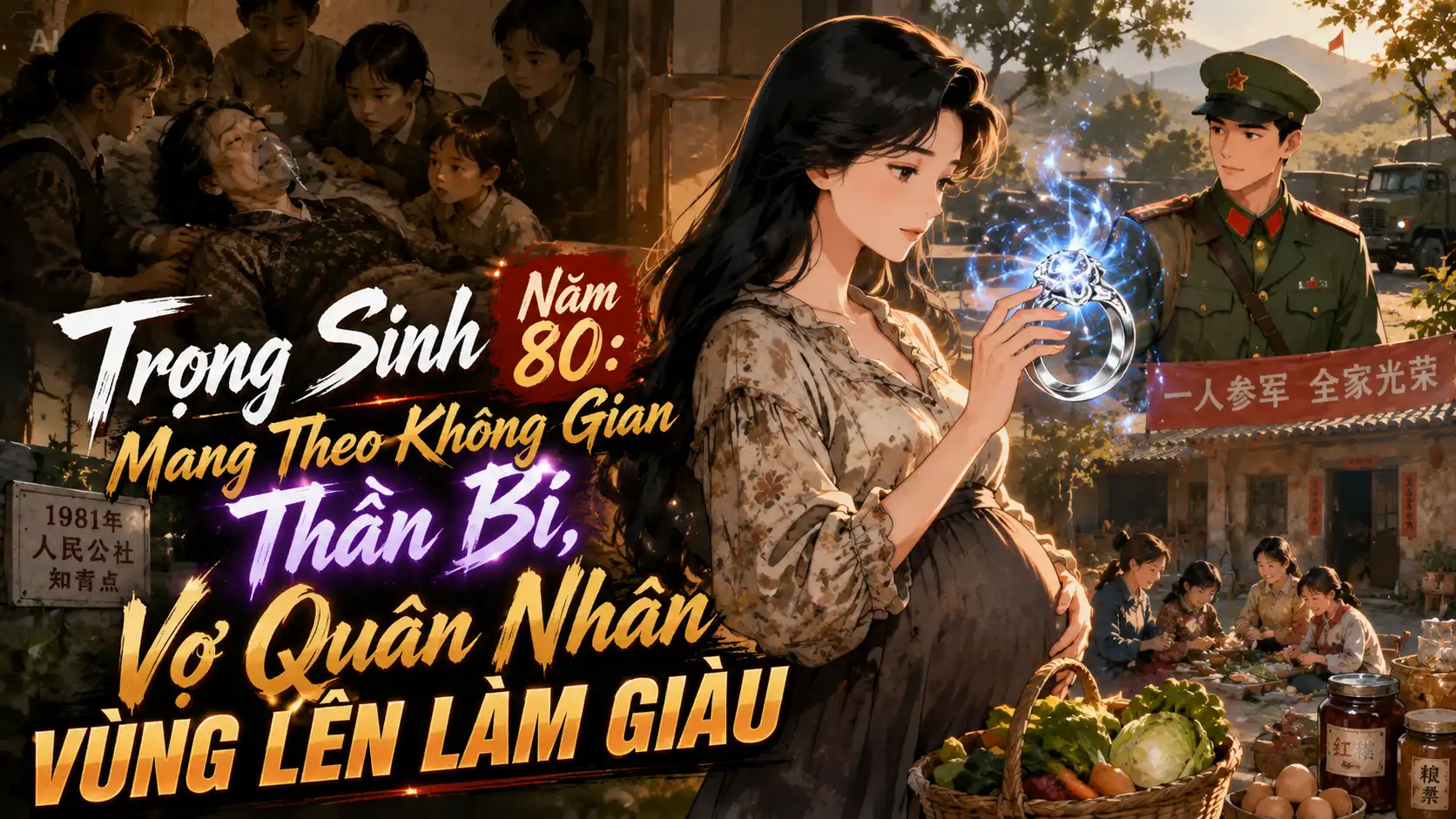 Trọng Sinh Năm 80: Mang Theo Không Gian Thần Bí, Vợ Quân Nhân Vùng Lên Làm Giàu thumbnail