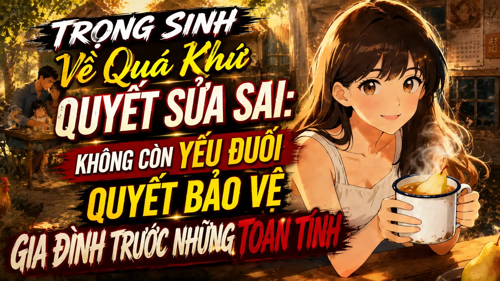 Trọng Sinh Về Quá Khứ: Quyết Sửa Sai Không Còn Yếu Đuối Quyết Bảo Vệ Gia Đình thumbnail