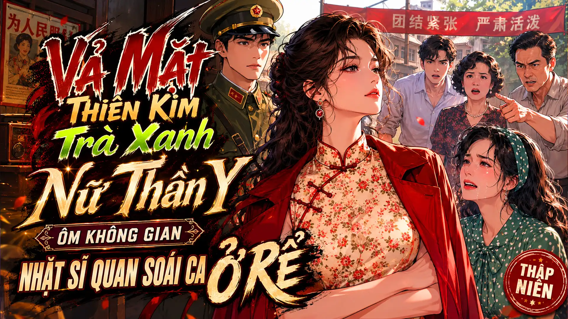 Vả Mặt Thiên Kim Trà Xanh Nữ Thần Y Ôm Không Gian Nhặt Sĩ Quan Soái Ca Ở Rể Ở Rể thumbnail