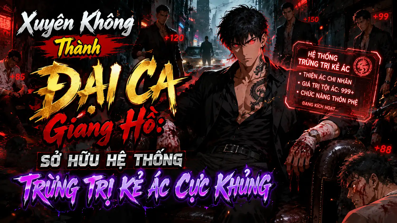 Xuyên Không Thành Đại Ca Giang Hồ: Sở Hữu Hệ Thống Trừng Trị Kẻ Ác Cực thumbnail