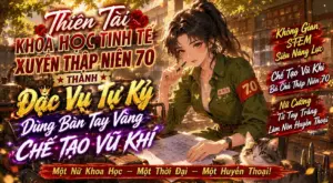 Thiên Tài Khoa Học Tinh Tế Xuyên Thập Niên 70 Thành Đặc Vụ Tự Kỷ Dùng Bàn Tay Vàng Chế Tạo Vũ Khí cover