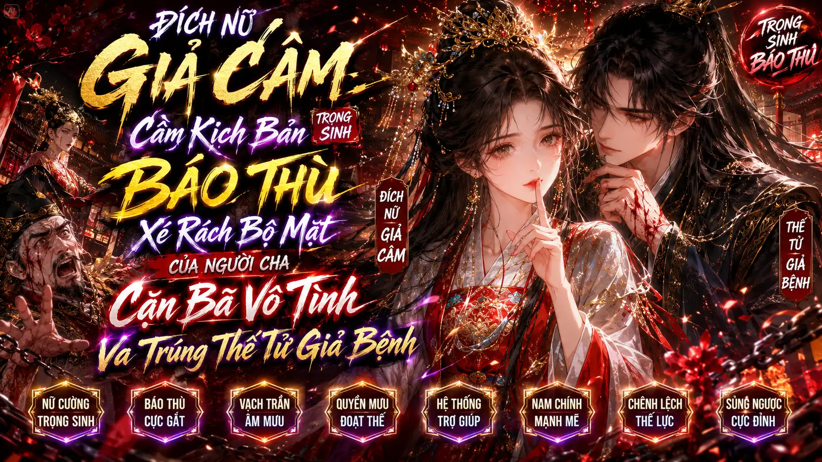 ĐÍCH NỮ GIẢ CÂM TRỌNG SINH CẦM KỊCH BẢN BÁO THÙ NGƯỜI CHA CẶN BÃ VÔ TÌNH VA TRÚNG THẾ TỬ GIẢ BỆNH thumbnail